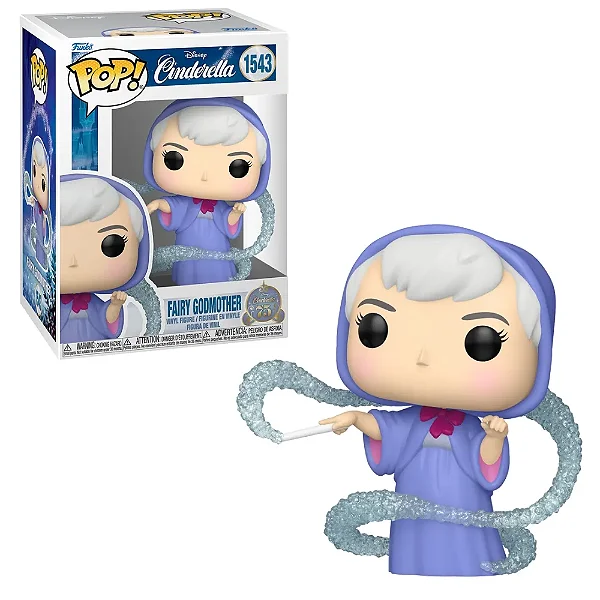 Funko POP! Disney Cinderella 75 anos - Fada Madrinha #1543