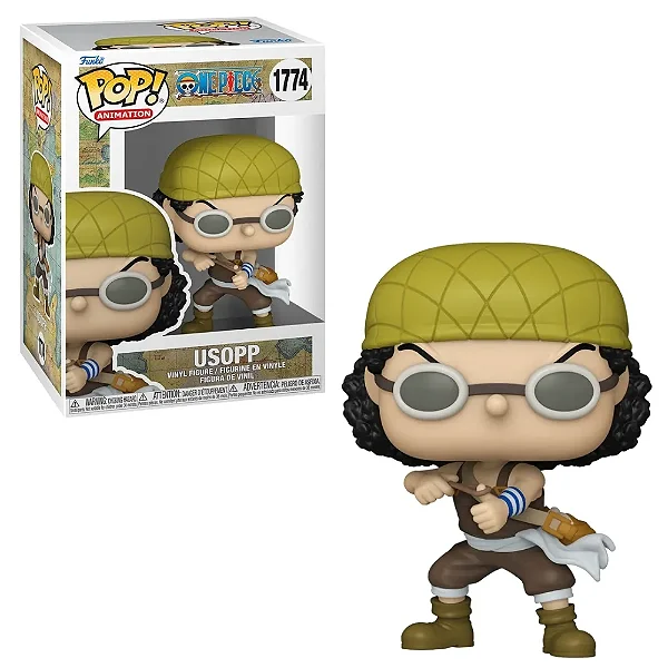Funko POP! One Piece - Usopp com Estilingue #1774