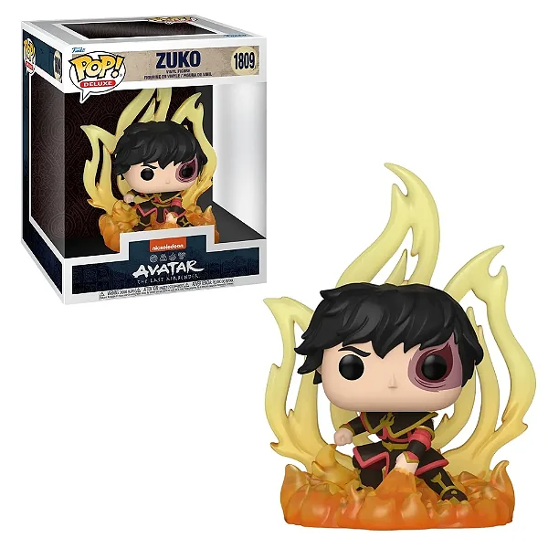 Funko POP! Deluxe: Avatar: O Ultimo Mestre do Ar - Zuko #1809