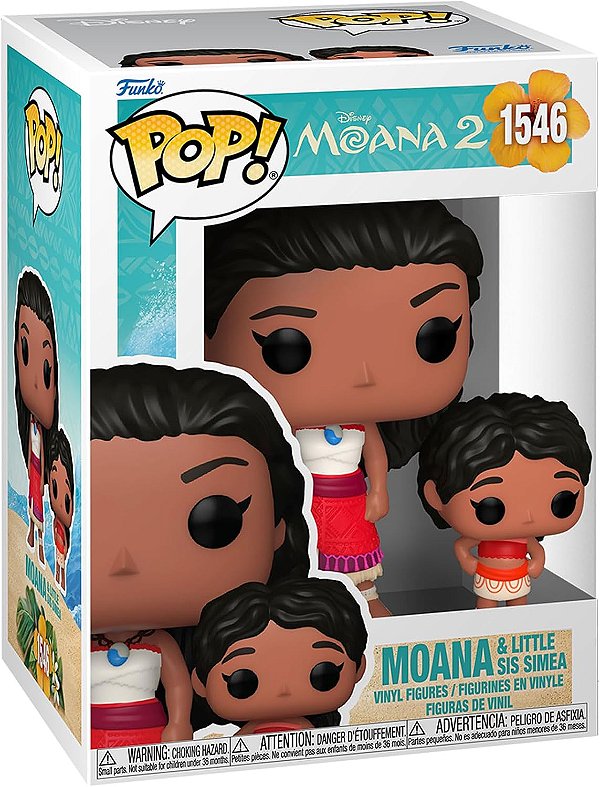 Funko POP! Disney Moana 2 - Moana e Simea #1546