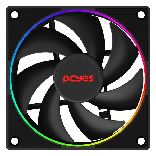 Cooler Fan 120 mm Pcyes Vision, Black Vulcan - FVBV120