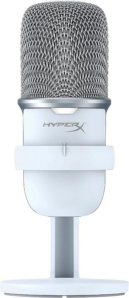 Microfone HyperX Solocast, USB, Branco
