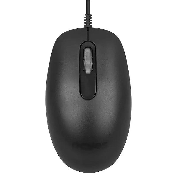 Mouse USB Pcyes Soft, 1.200 Dpi, Silent Click, Cabo 2 metros - MSSC01