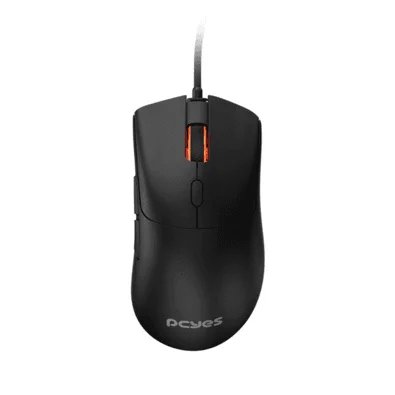 Mouse Gamer Pcyes Hydrus, Black Vulcan, 12.400 DPI, 6 Botões, RGB - PMGHBV