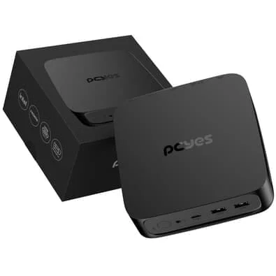 Mini computador Pcyes B300, Intel i3 1215U, 8GB RAM DDR4, 256GB NVMe SSD, Wi-Fi, Bluetooth, Windows 11 Pro