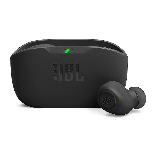 Fone de Ouvido JBL TWS Wave Buds, Preto