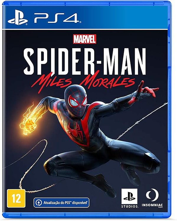Jogo Spiderman: Miles Morales - PS4