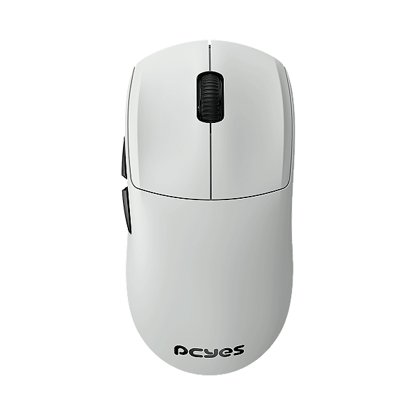 Mouse Gamer Wireless Pcyes Fenner, White Ghost, 26K DPI (PMGFWG8K)