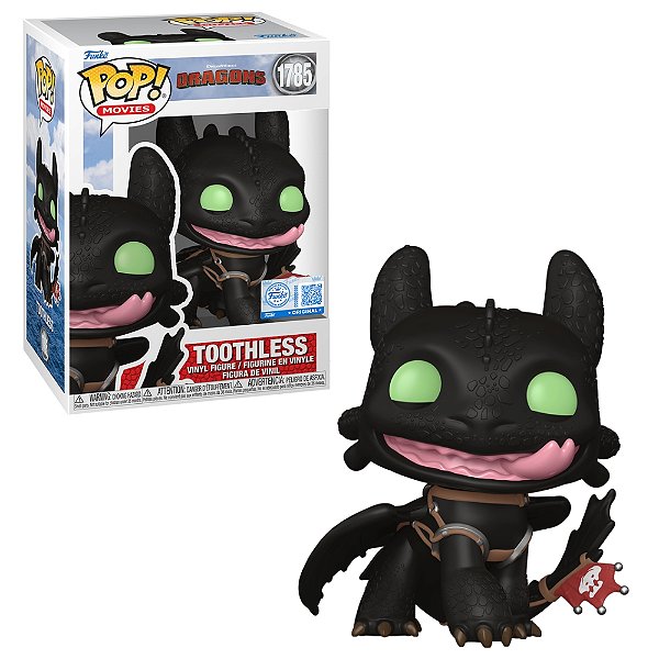 Funko Pop! como Treinar o Seu Dragao - Banguela Sorrindo #1785