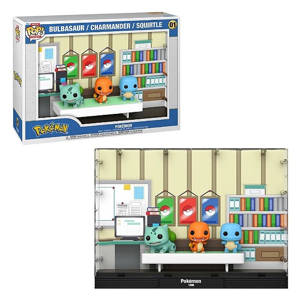Funko Pop! Moments Deluxe - Pokemon Starters #01