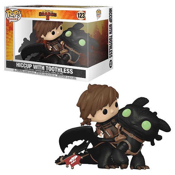 Funko Pop! Ride como Treinar Seu Dragao - Soluco e Banguela #123