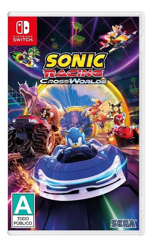 Jogo Sonic Racing: CrossWorlds - Switch