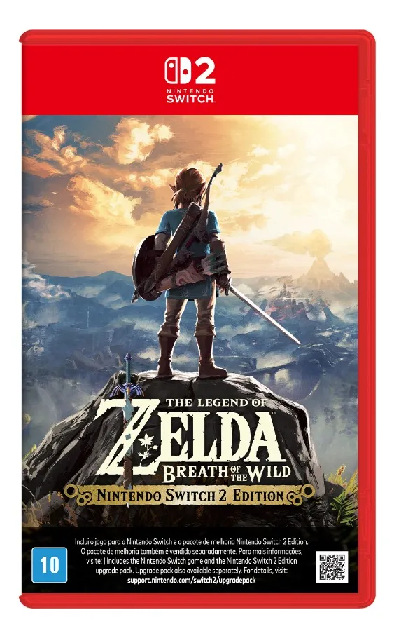 Jogo The Legend of Zelda: Breath of the Wild - Switch 2