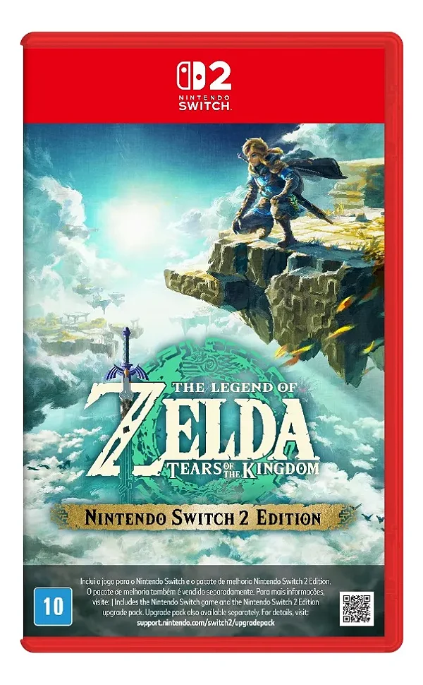 Jogo The Legend of Zelda: Tears of the Kingdom - Switch 2