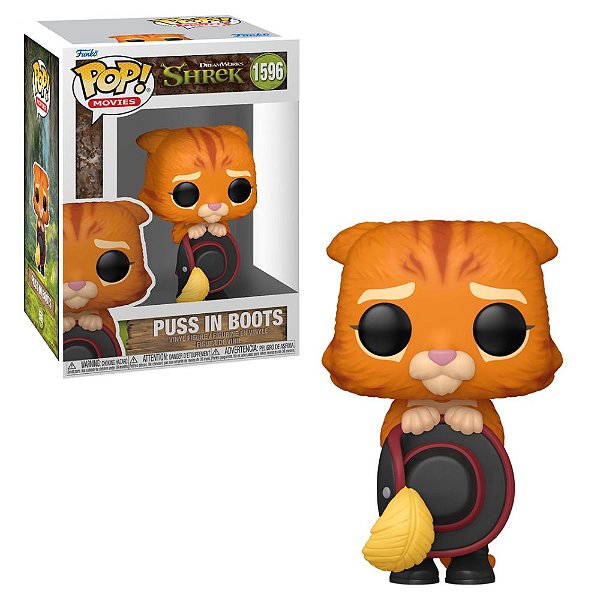 Funko Pop! Dreamworks Shrek 30 Anos - Gato De Botas #1596