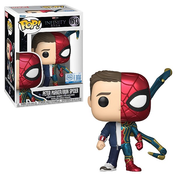 Funko Pop! Marvel Split - Homem-Aranha/Peter #1513