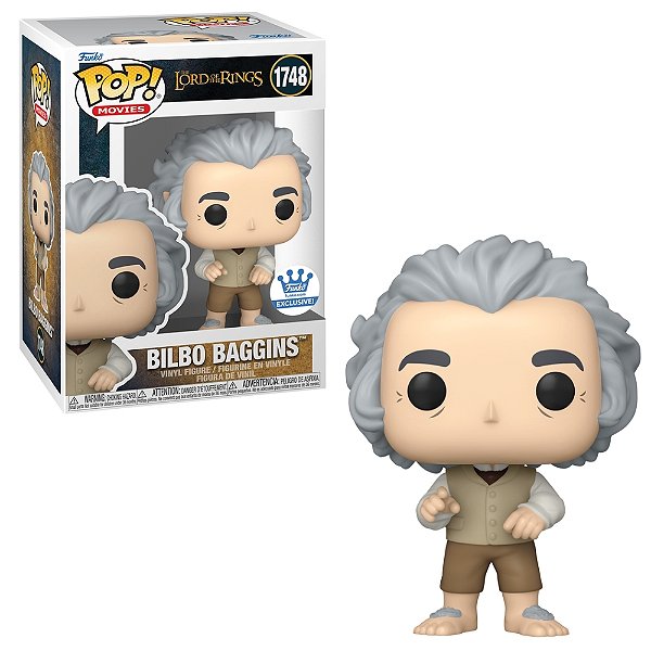 Funko Pop! O Senhor Dos Aneis - Bilbo Bolseiro Com Chase #1748