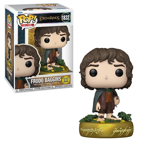 Funko Pop! O Senhor Dos Aneis - Frodo Bolseiro (Glow) #1832