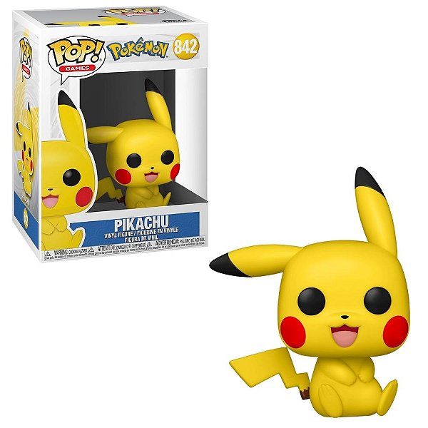 Funko Pop! Pokemon - Pikachu Sentado #842
