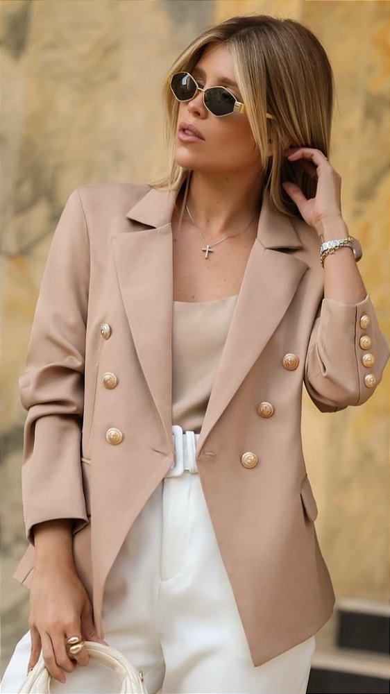 Blazer nude