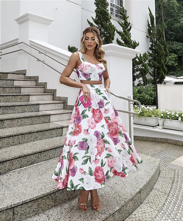 Conjunto floral Peônias