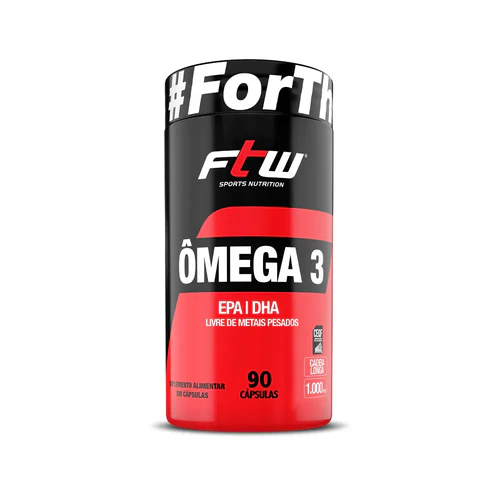 Ômega 3 1000mg 90caps FTW
