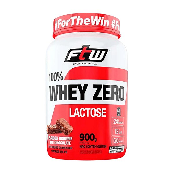 Whey 100% Zero Lactose FTW 900g