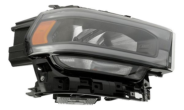 Farol Ram 2500 E 3500 2019 A 2023 Night Edition Black Mopar