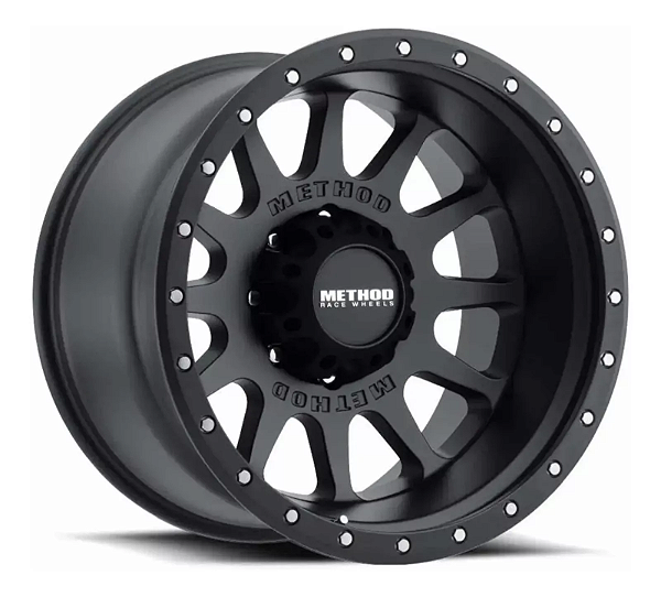 Roda Method Aro 20x10 24 Mr605 Nv Furacão Ram 2500 E 3500