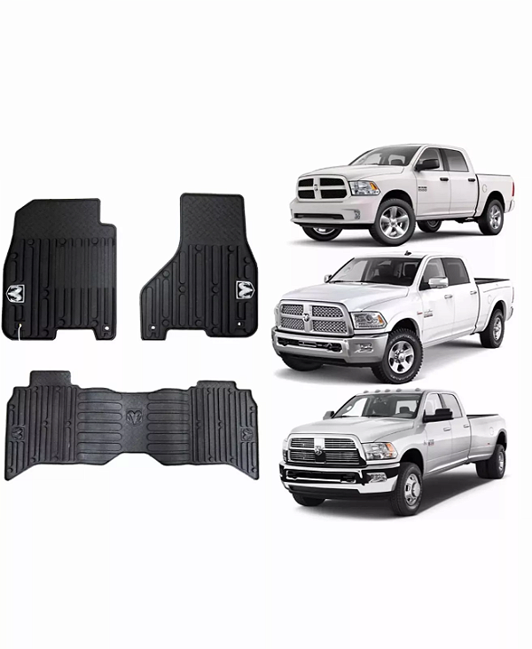 Tapete Dodge Ram 2500 12 a 18 Original Mopar Preto