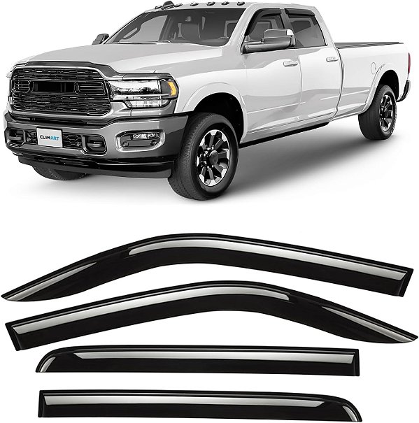 Kit Calha De Chuva Dodge Ram 2500 3500 6.7 ano 2019 A 2025