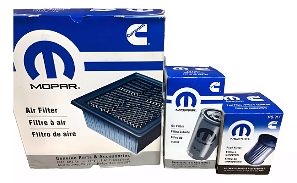 Kit De Filtros Original Mopar Dodge Ram 2500 5.9 2004 a 2009