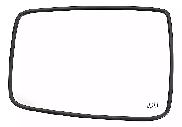 Lente Retrovisor Ram 2500 Mopar Motorista Suporte Redondo