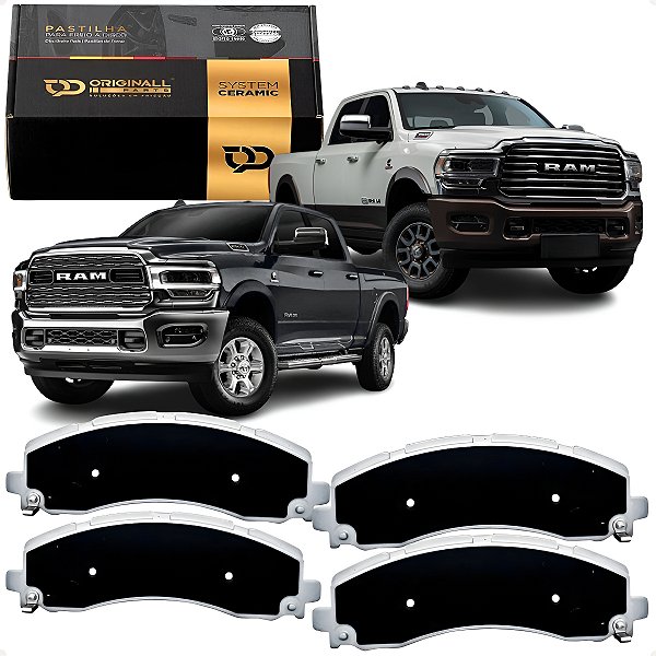 Pastilha Freio Traseira Ram 2500 3500 2019 A 2024 Ceramica