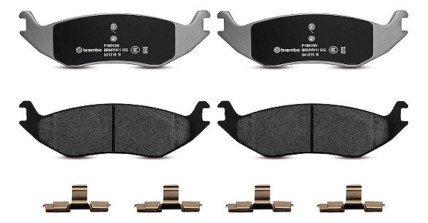 Pastilha Traseira Cerâmica Brembo Ram 1500 Classic 2022 2023 2024