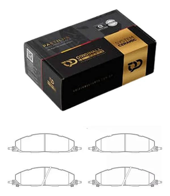 Pastilha Freio Traseira Dodge Ram 2500 2009 A 2018