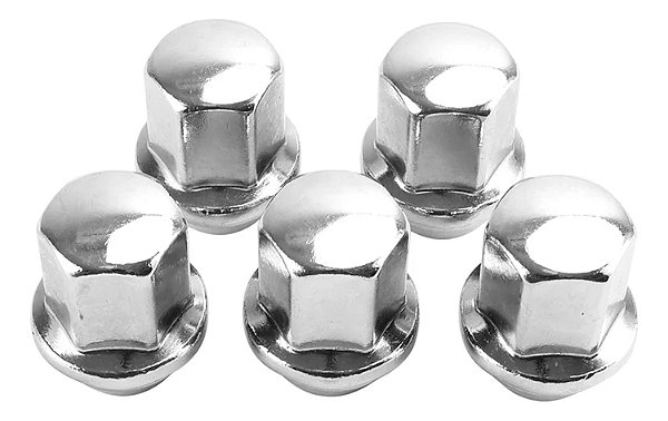 Kit 5 Unidades Porca Roda Dodge Ram 2500/3500 2019 A 2025 Mopar