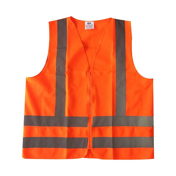 Colete Segurança Refletivo Fluorescente sem Bolso Vicsa