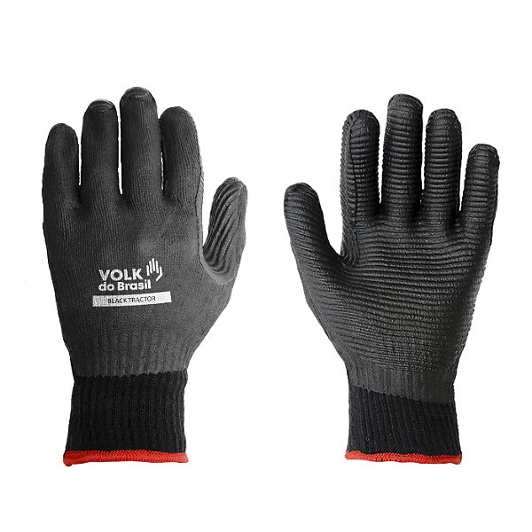 Luva Black Tractor Volk Para Abrasão Corte e Calor CA 37981