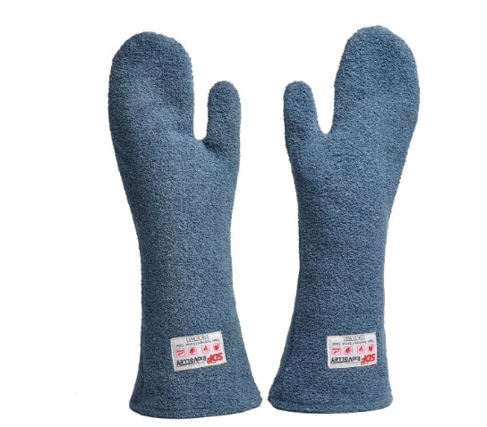 Luva 2 dedos mão de Gato Grafatex - 45 cm - CA 37965