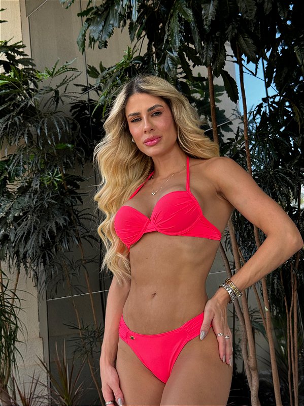 Biquíni Tainise Laranja Neon