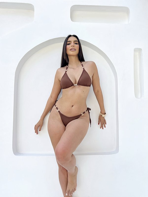 Conjunto Natalia Marrom