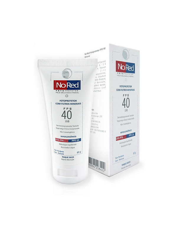 Fotoprotetor No Red - FPS 40
