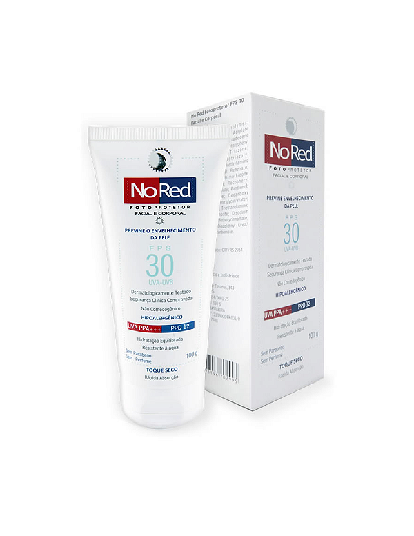 Fotoprotetor No Red - FPS 30
