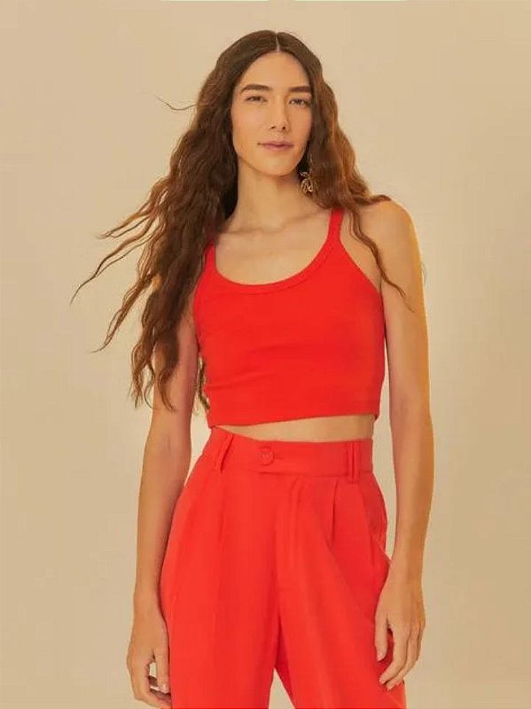 BLUSA FEMININA FARM CROPPED