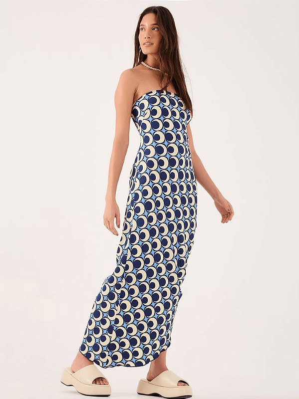DRESS TO VESTIDO ASSIMETRICO SEM ALCA