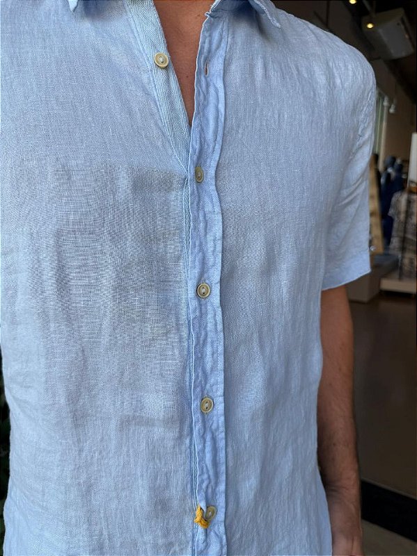 PINEAPPLE CAMISA 100% LINHO M/C