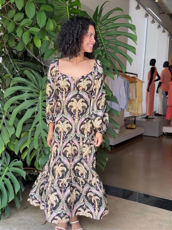 FARM VESTIDO LONGO