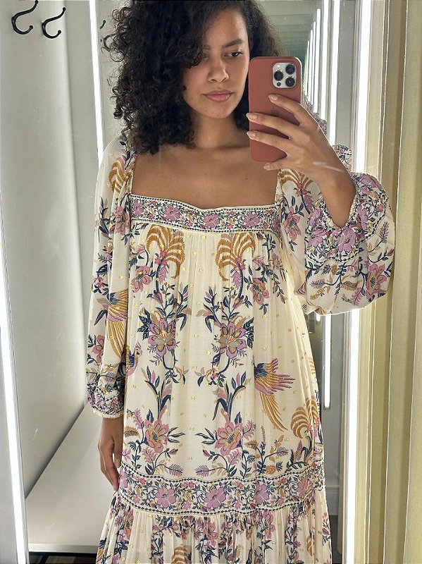 FARM VESTIDO MIDI