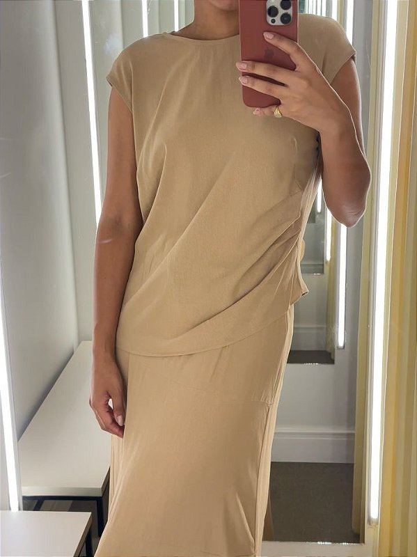 Italy Saia Midi 022 Preto